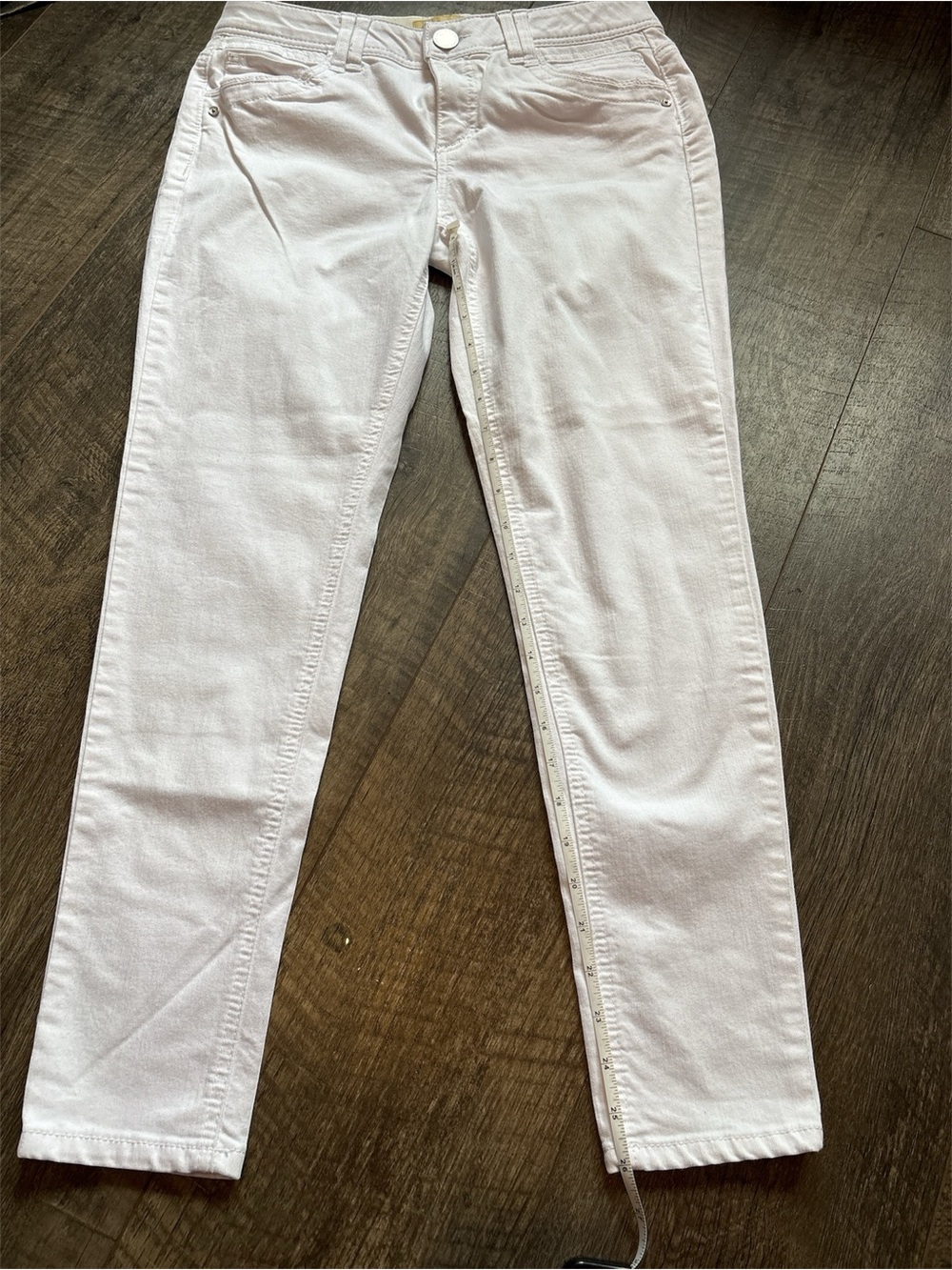 Democracy White High-Rise Skinny Jeans - Picture 3 of 6